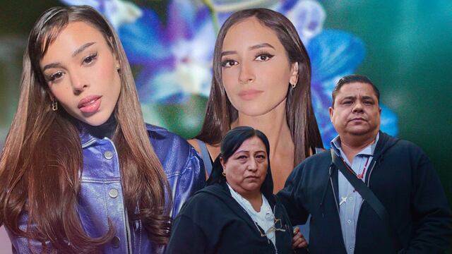 En la imagen se muestra a Danna Paola, Debanhi Escobar y sus padres, Mario Escobar y Susana Bazaldúa