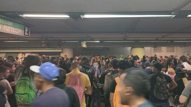 Línea B reportan retrasos