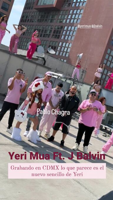 Yeri Mua y J Balvin, canción