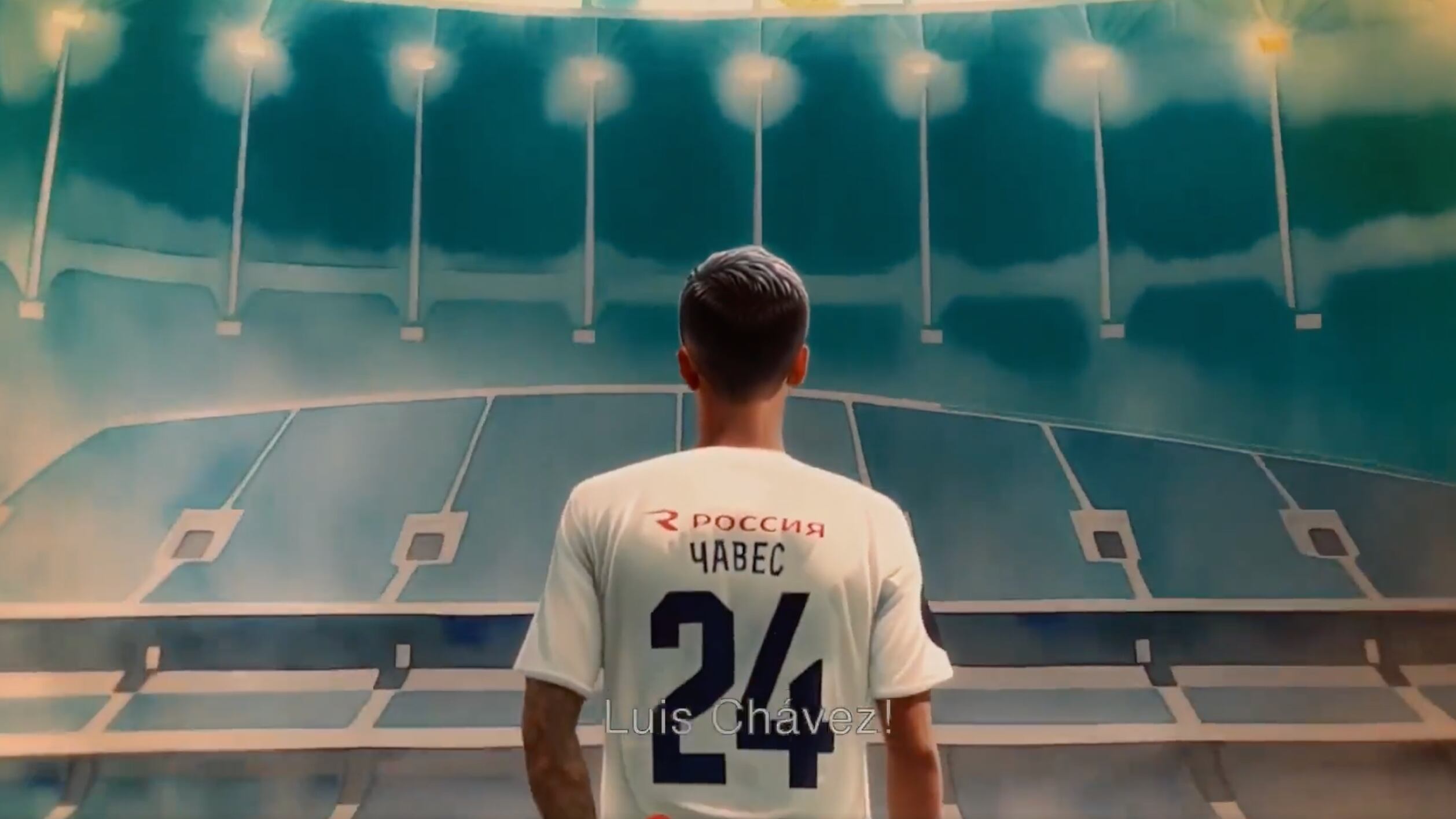 De la Copa Oro al Día de Muertos, el espectacular video con el que Dinamo de Moscú presentó a Luis Chávez