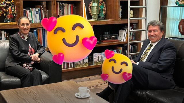 Claudia Sheinbaum recibió a Ricardo Monreal