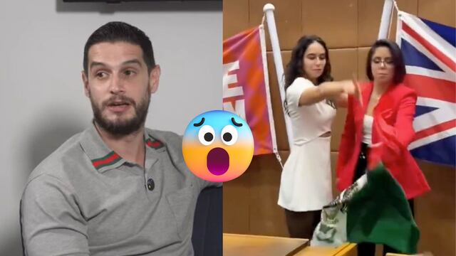 Adrián Marcelo habla sobre Elsa García tirando la bandera de México al suelo.