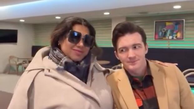 Kimberly La Más Preciosa se cruzó con Drake Bell, pero uno terminó aterrorizado (VIDEO)