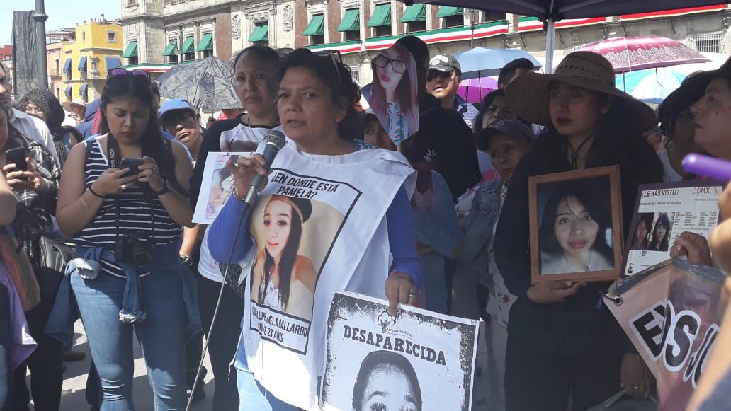 Mamá de Pamela Gallardo, desaparecida en noviembre de 2017.