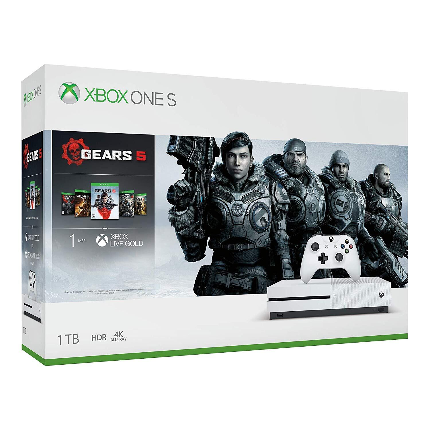 Xbox One S 1TB + Gears 5 Bundle Edition