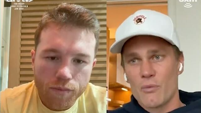 Canelo Álvarez y Tom Brady