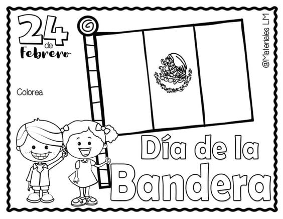 Dibujos Día de la Bandera