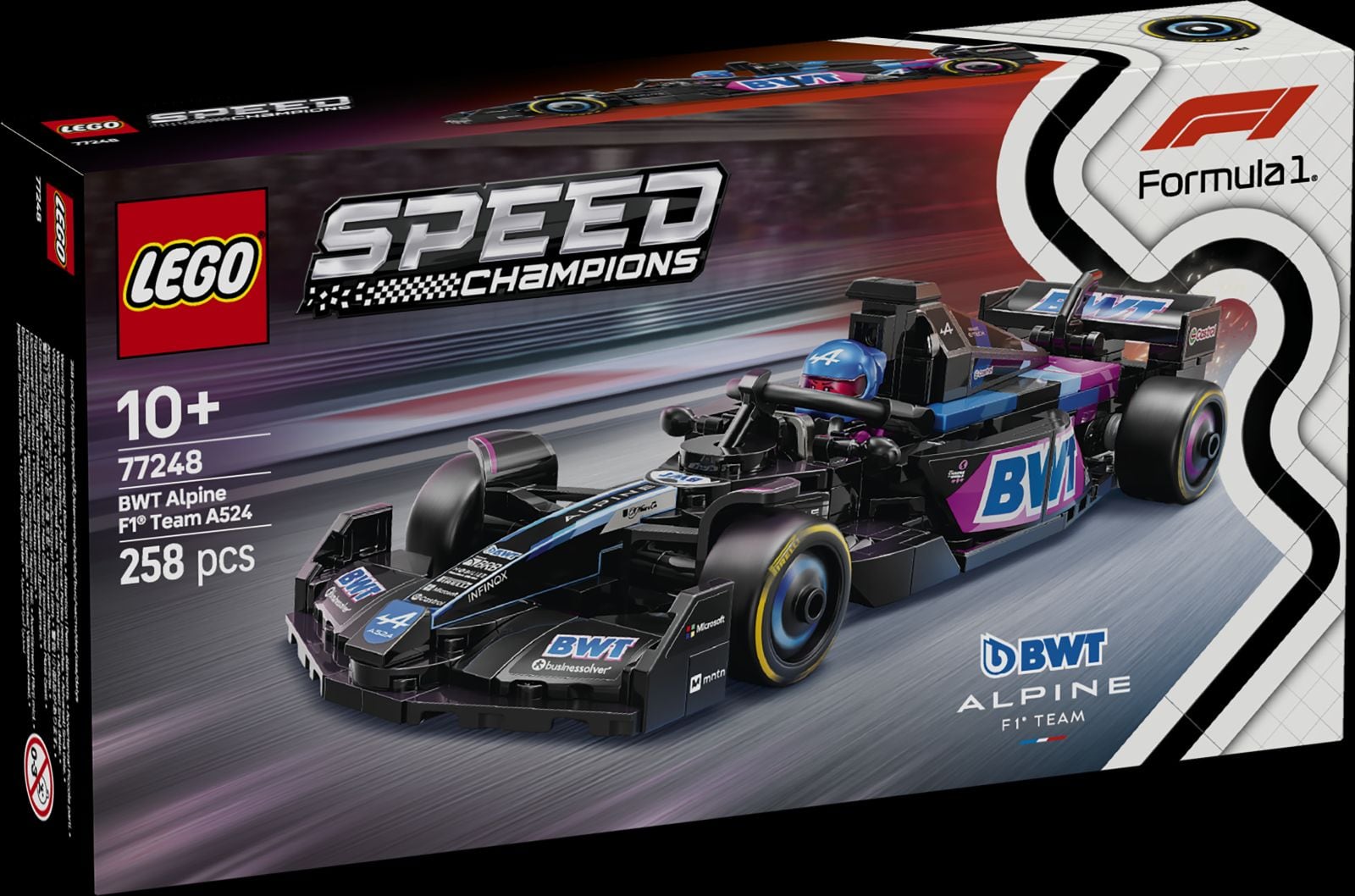 LEGO Speed Champions Auto de Carreras BWT Alpine F1 Team A524