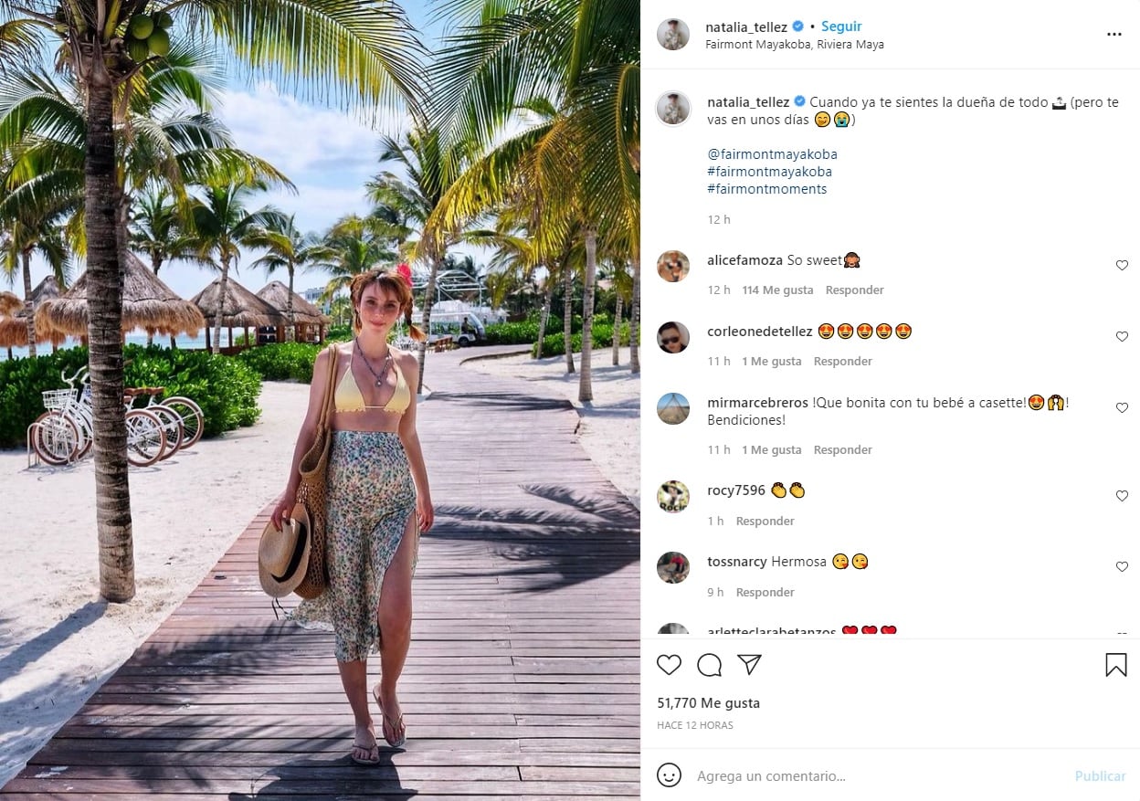Natalia Téllez se siente la dueña de todo