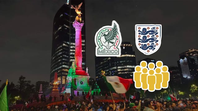 El Ángel tendrá aforo de 25 mil personas por el México vs Inglaterra