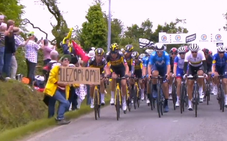 El fan que provocó caída en Tour de Francia