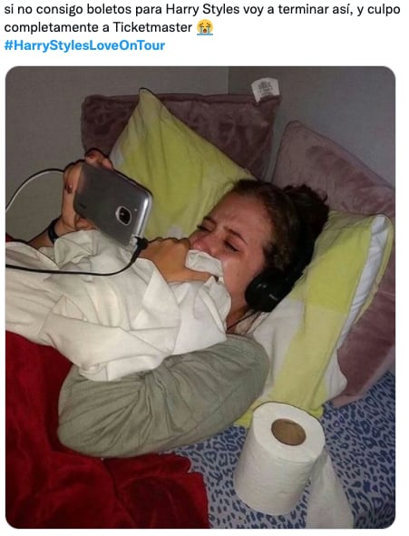 Memes para boletos de Harry Styles