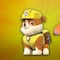 ¿Cómo dibujar a Rubble de Paw Patrol? Paso a paso para hacerte un tatuaje temporal del cachorro