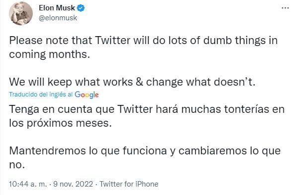 Twitter eliminó la palomita "oficial" en menos de un día