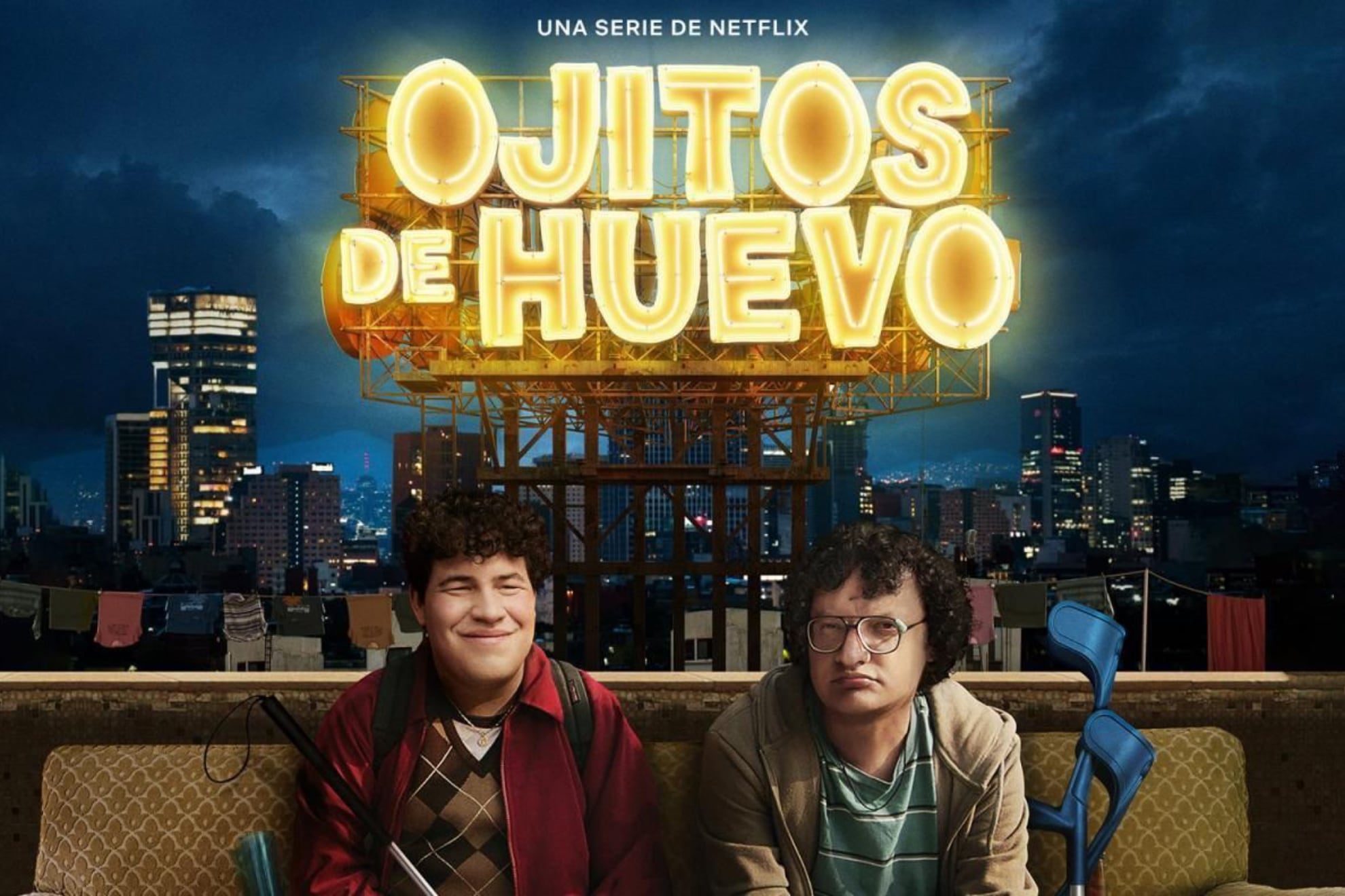 Ojitos de Huevo en Netflix tendrá segunda temporada aunque el protagonista aún no lo sabe