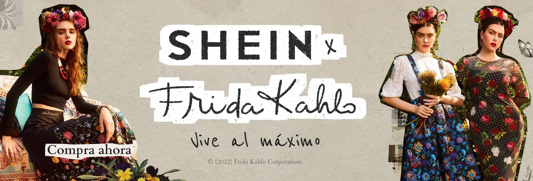 Shein lanza colección inspirada en Frida Kahlo