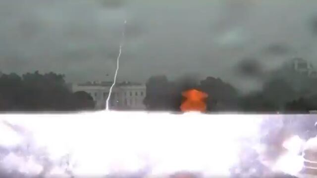 VIDEO: Mueren dos personas por la caída de un rayo cerca de la Casa Blanca en Estados Unidos