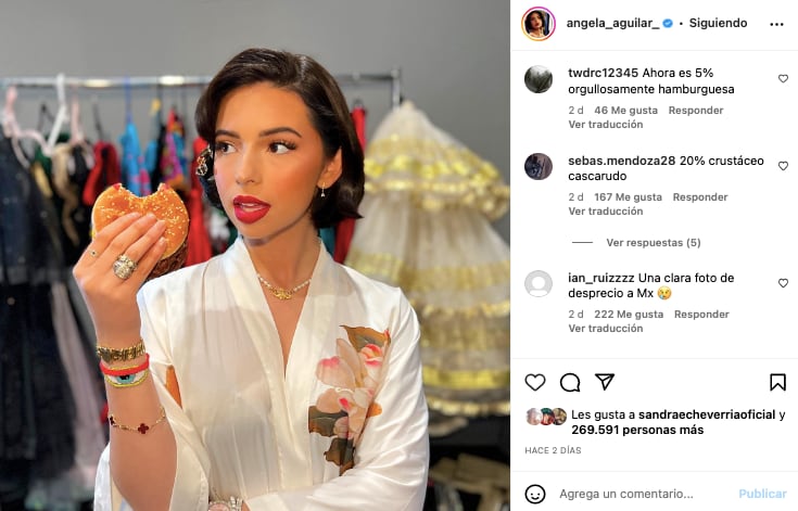 Se burlan de Ángela Aguilar