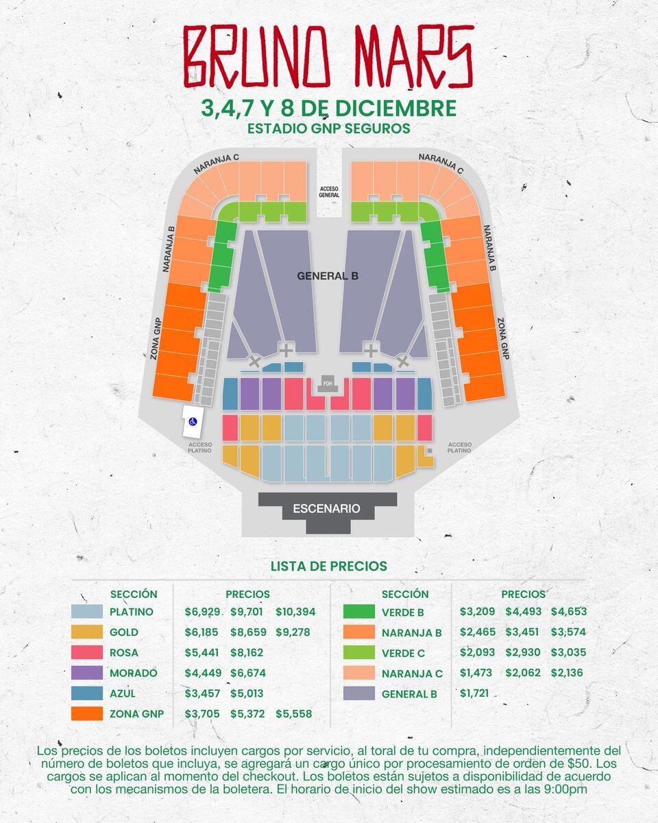 Bruno Mars regresa a México con The Romantic Tour: fechas y boletos
