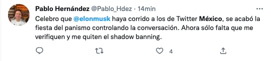 Celebran despido de trabajadores de Twitter México