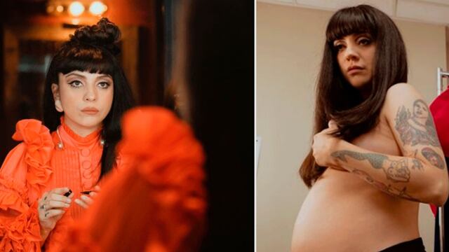 Mon Laferte presume cinco meses de embarazo