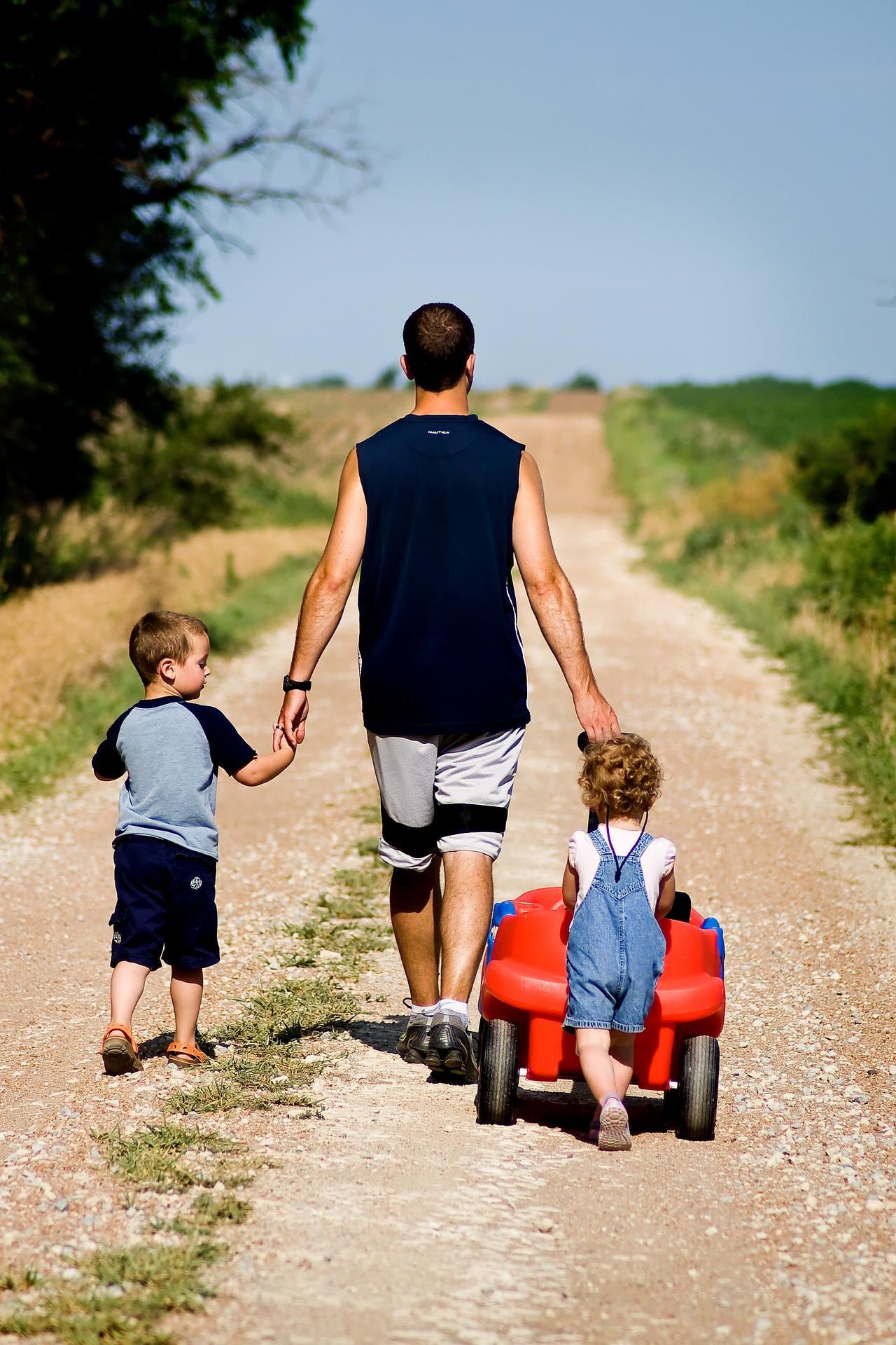 Papá e hijos