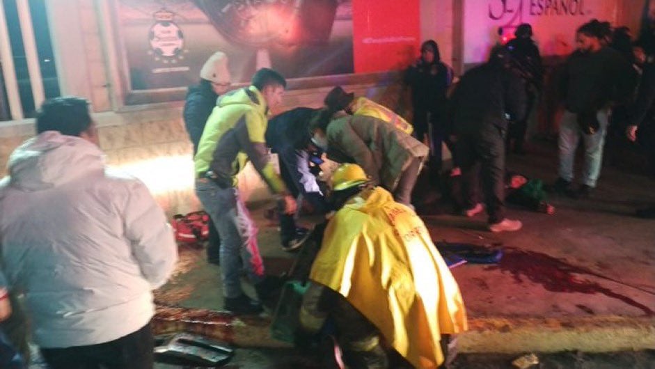 Atropellamiento en Estadio Corona de Torreón, Coahuila