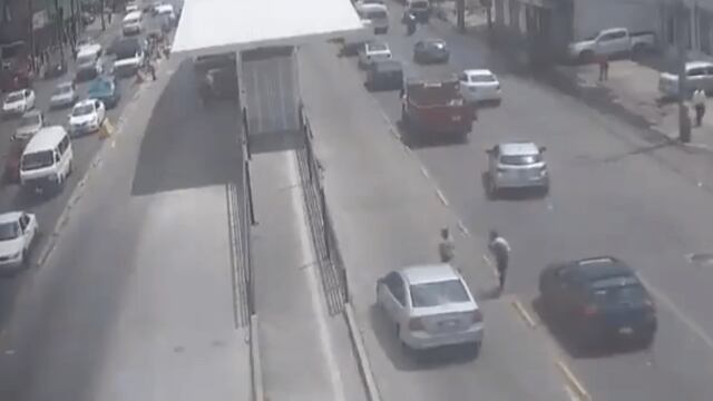 Los hechos ocurrieron sobre la Avenida Morelos.