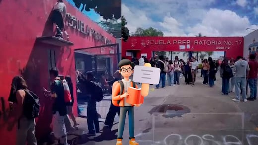 Alumnos de Prepa 17 de El Salto protestan por casos de acoso sexual de maestros
