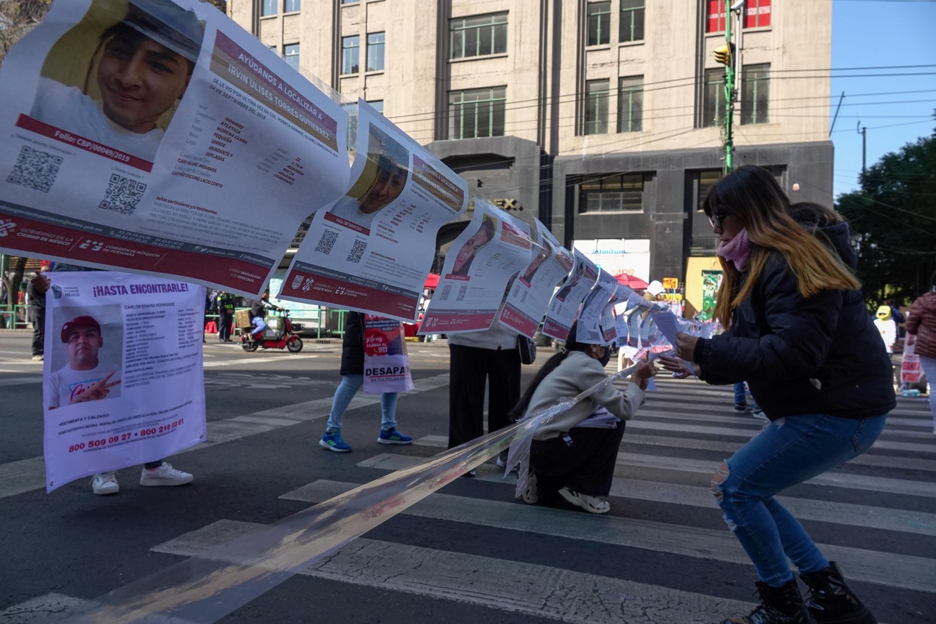 Portesta por desaparecidos
