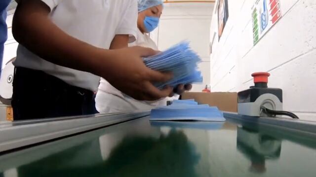 Cubrebocas mexicanos están en demanda en el resto del mundo.