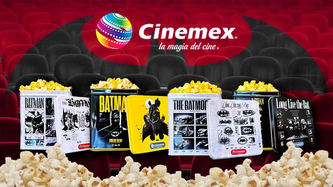 Palomeras de Batman en Cinemex