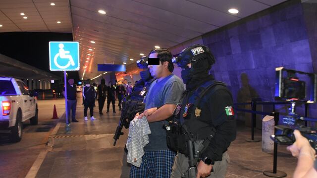 Detienen a Víctor Noé “N, presunto tratante de personas acusado de pornografía infantil.