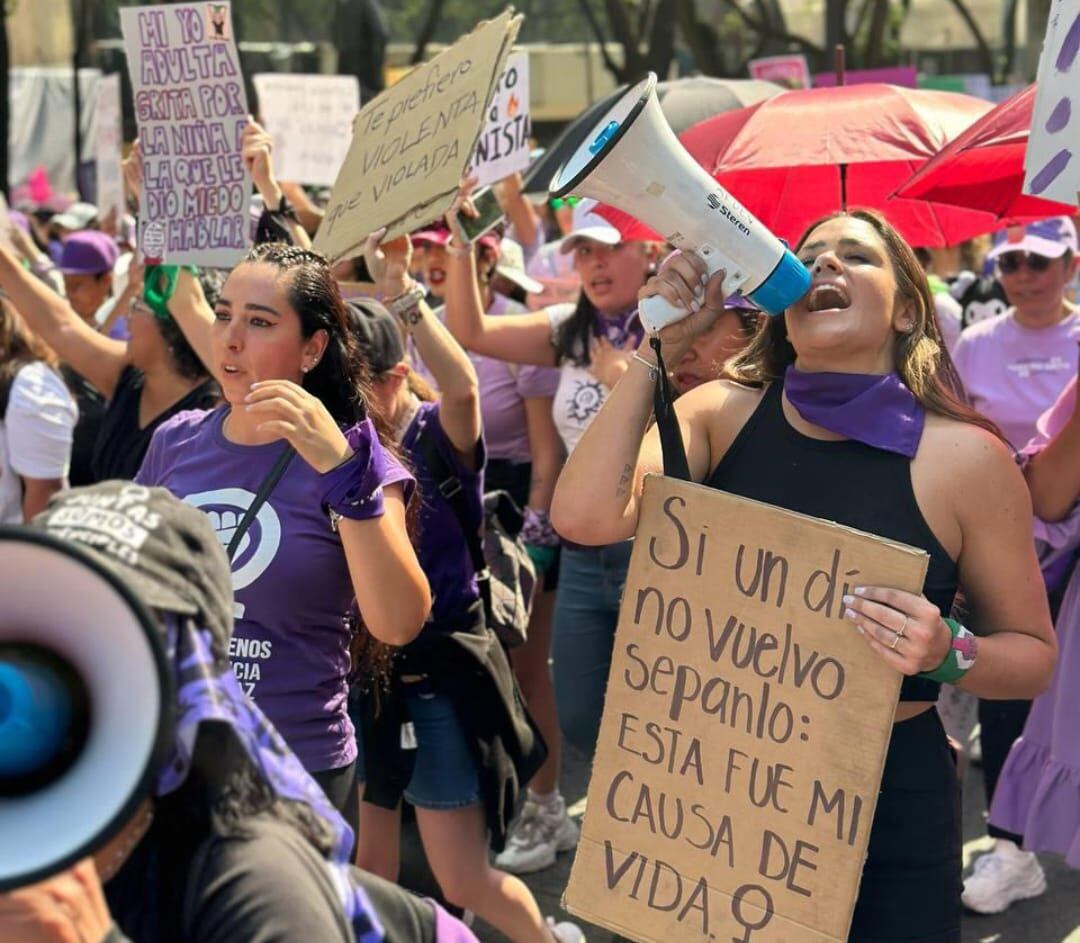 Marcha por el Día Internacional de la Mujer 2024