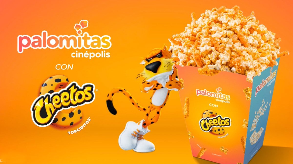 Palomitas en Cinépolis Cheetos