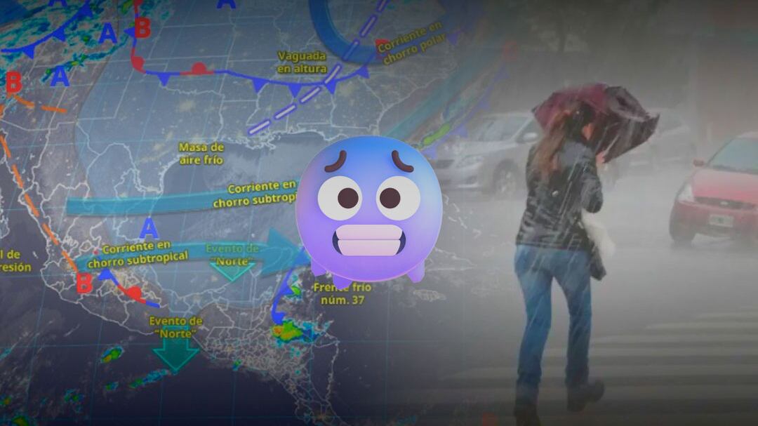 Prepárate: frente frío 37 causará lluvias y frío intenso este fin de semana