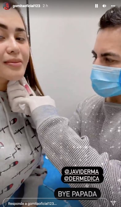 Gomita se despide de su papada