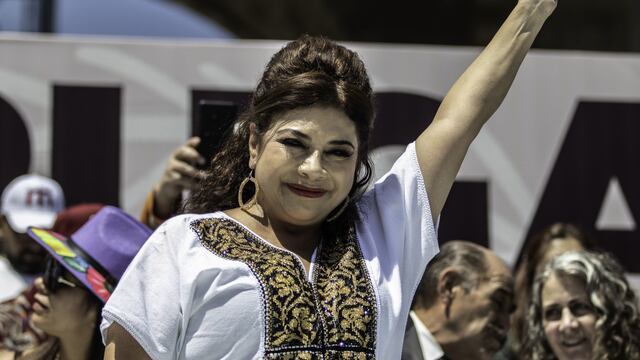 Clara Brugada, aspirante de Morena a la candidatura por la Ciudad por Morena