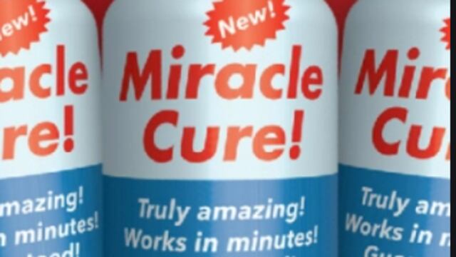 ‘Productos milagrosos’ que no cumplen  con lo ofrecido en la publicidad engañosa.