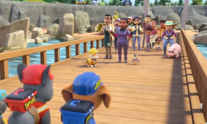 Locas misiones acuáticas de Rubble de Paw Patrol