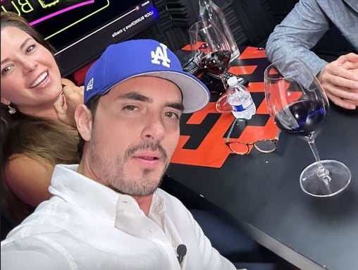 Alicia Machado y Christian Estrada