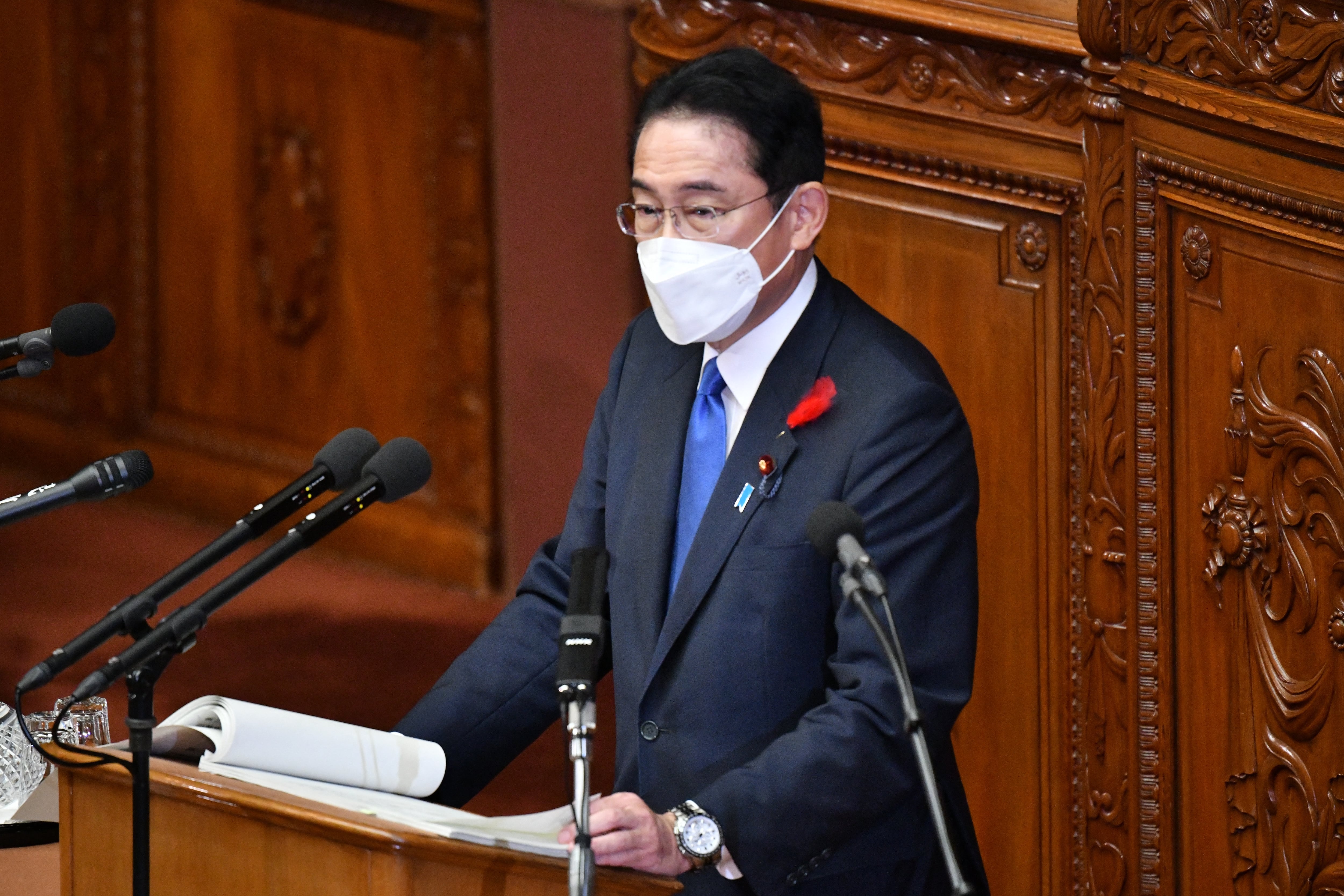 Fumio Kishida, primer ministro de Japón