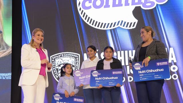 Maru Campos lanza programa nutri Chihuahua