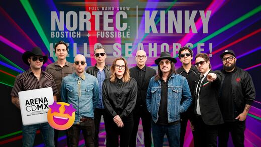 Kinky, Hello Seahorse! y Nortec Collective preparan una gran fiesta de electrónica mexicana en Arena CDMX