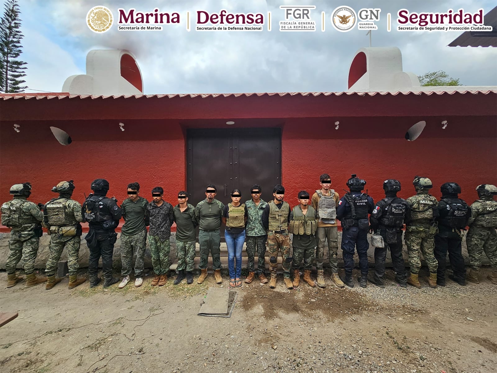 Marina mata a 12 presuntos integrantes del CJNG