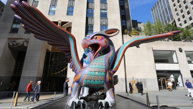 Alebrije de Águila en Nueva York