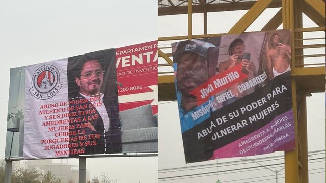 Un directivo y un jugador del Atlético de San Luis son acusados de vulnerar mujeres en la ciudad.