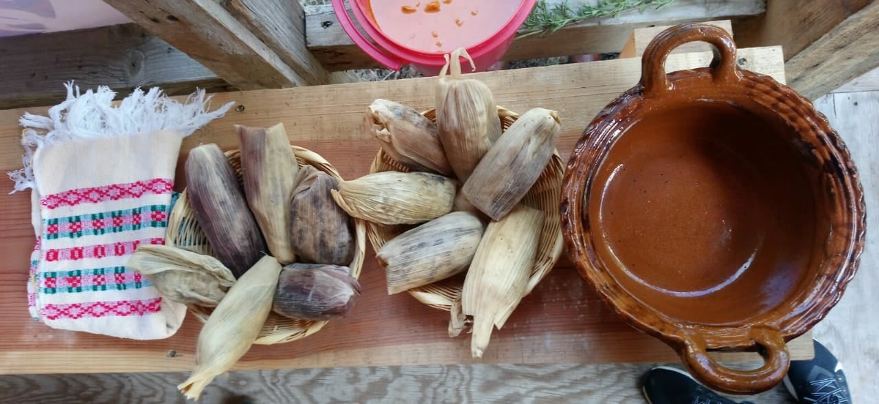 Tamales nazarenos comida típica de semana santa