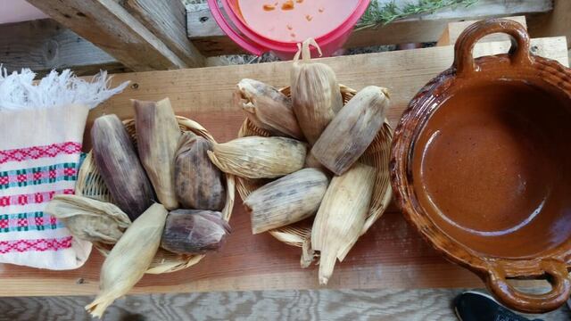 Tamales nazarenos comida típica de semana santa