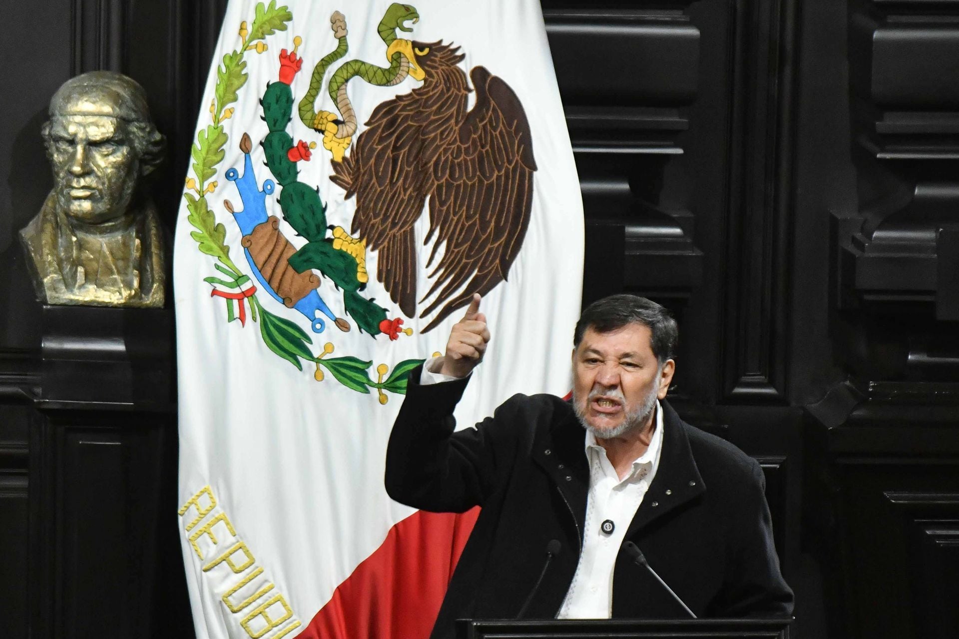 Gerardo Fernández Noroña ha estado en más de una pelea